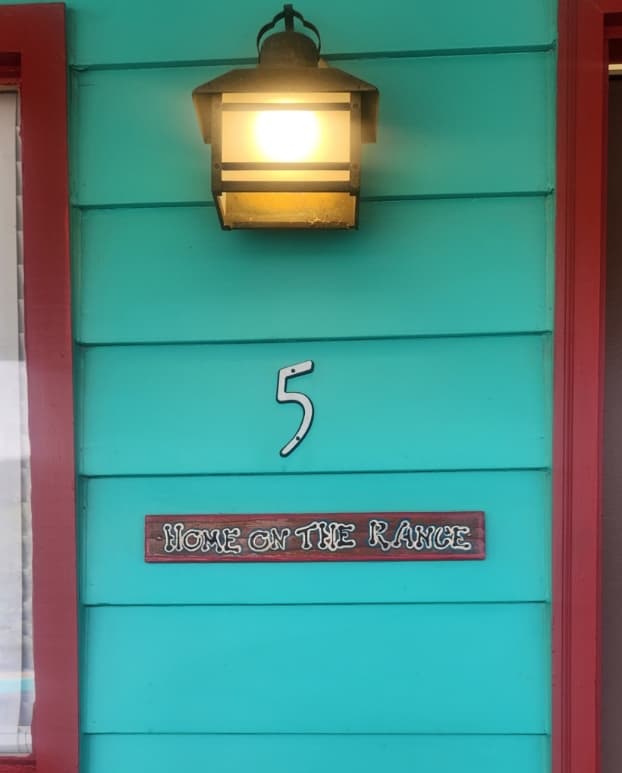 room 5 sign Home on the Range