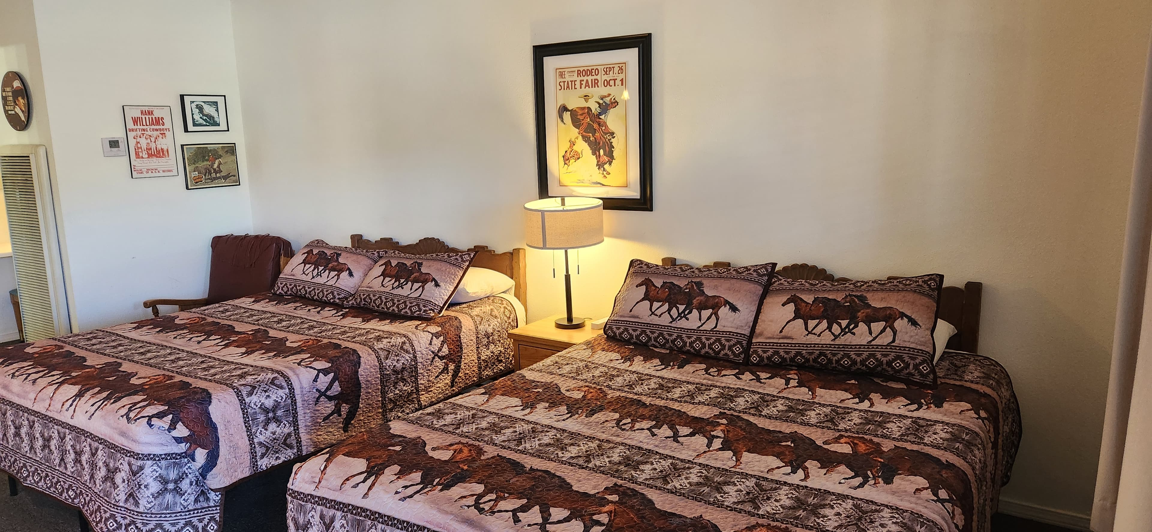 two double beds