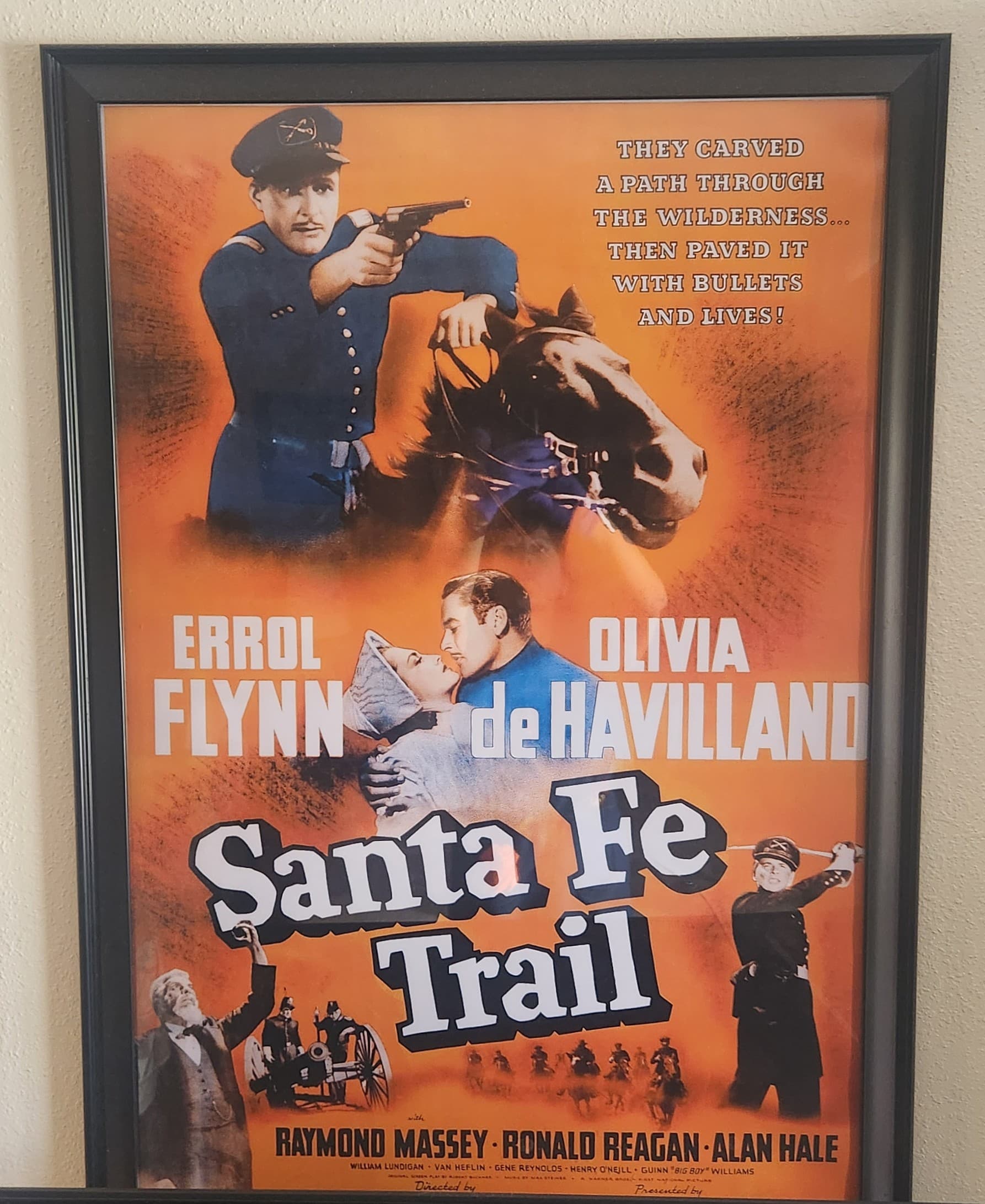 Santa Fe Trail movie poster